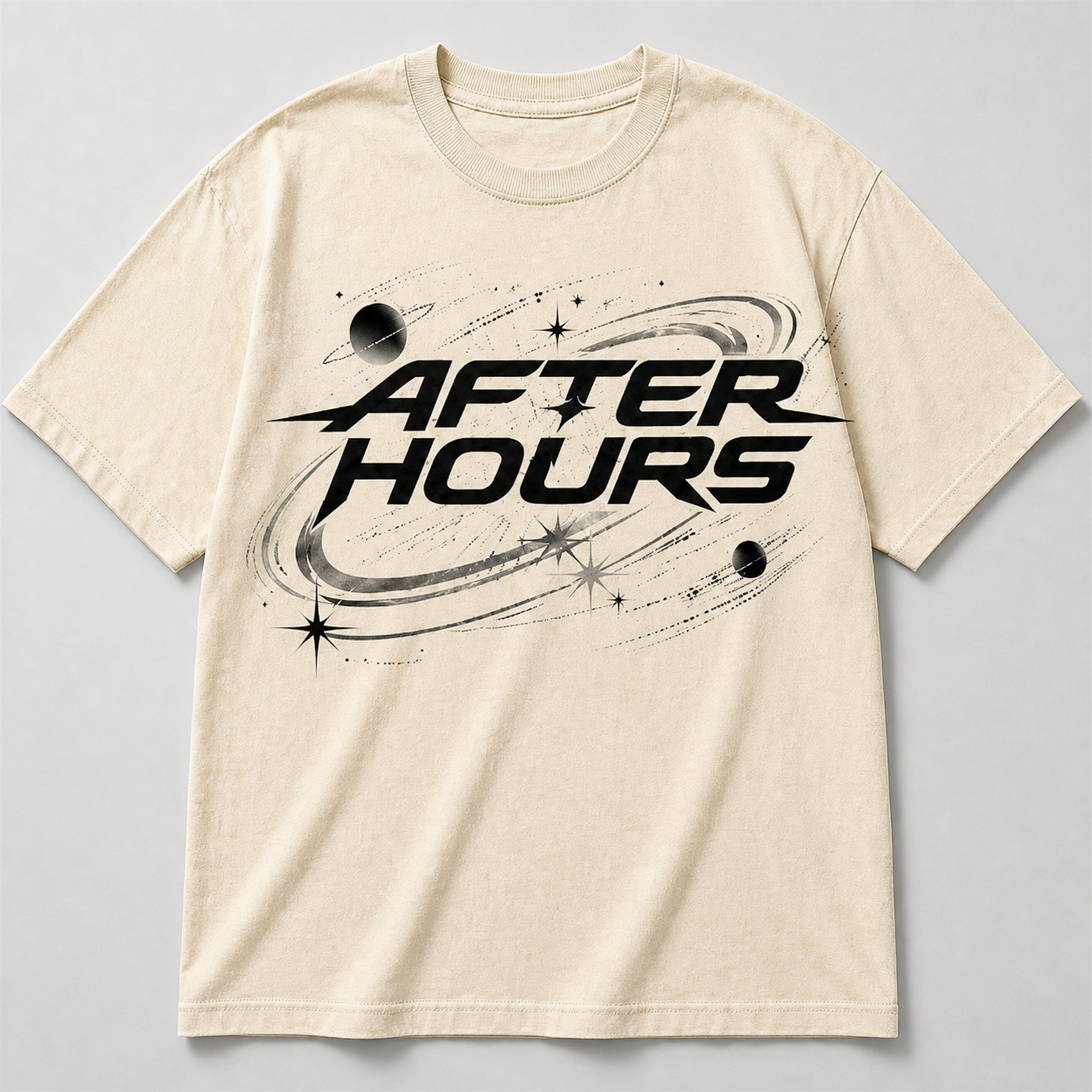 After Hours Cosmic Tee - Cream